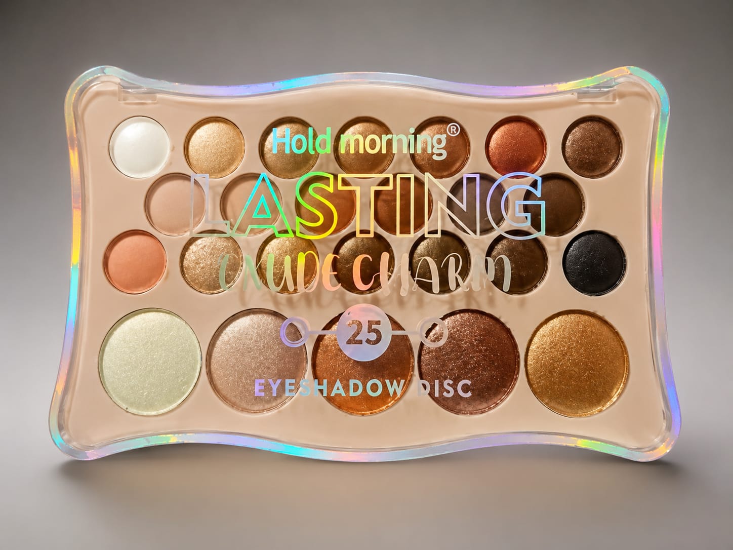 Hold Morning Lasting Nude Charm – 25 Color Shimmer Eyeshadow Palette