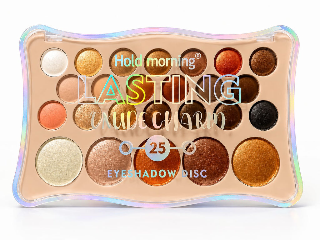 Hold Morning Lasting Nude Charm – 25 Color Shimmer Eyeshadow Palette