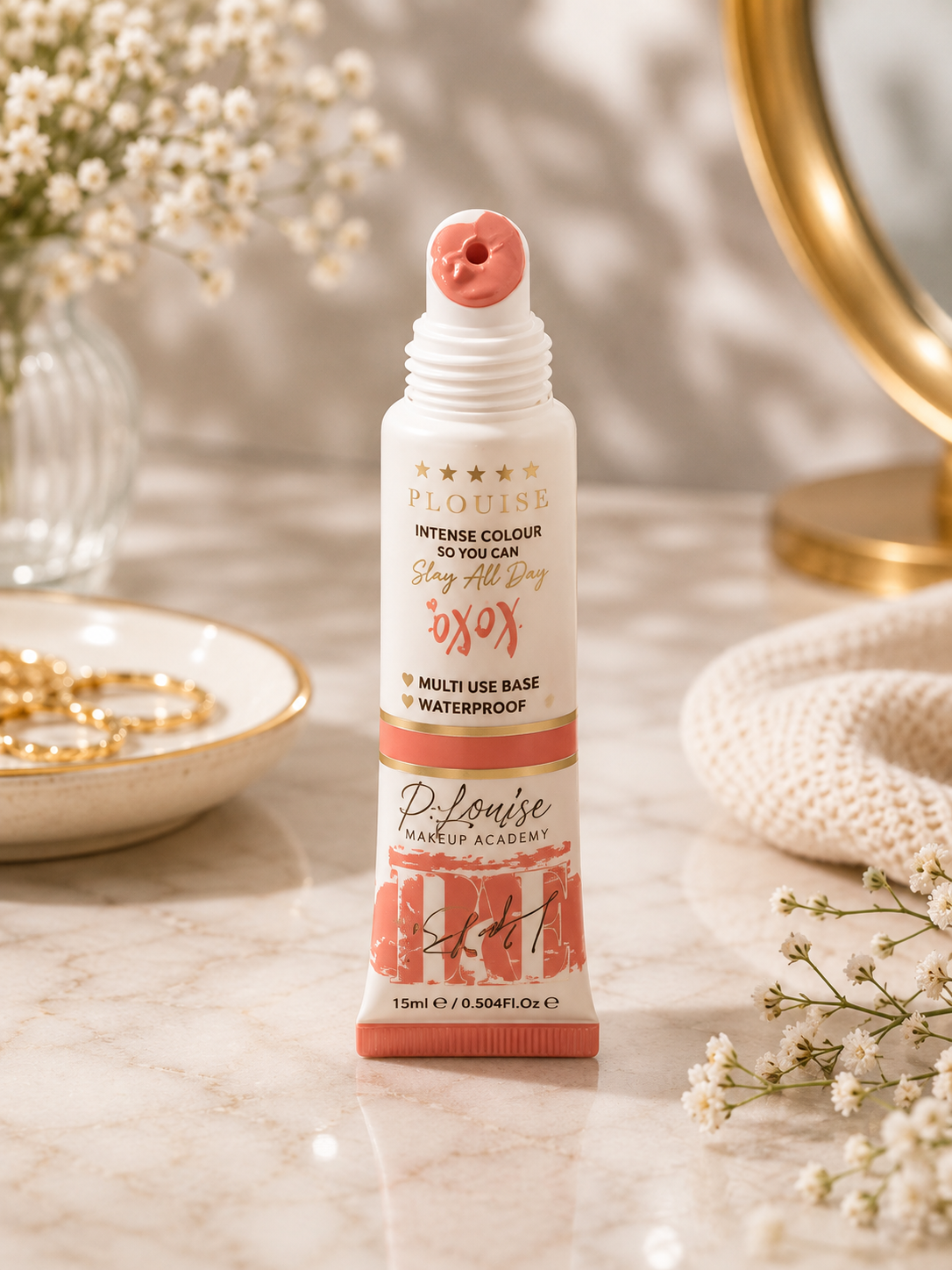 P.Louise Blush Tint | Multi-Use Liquid Blush | Waterproof & Long Lasting | Highly Pigmented | Lightweight Blendable Formula | 15ml